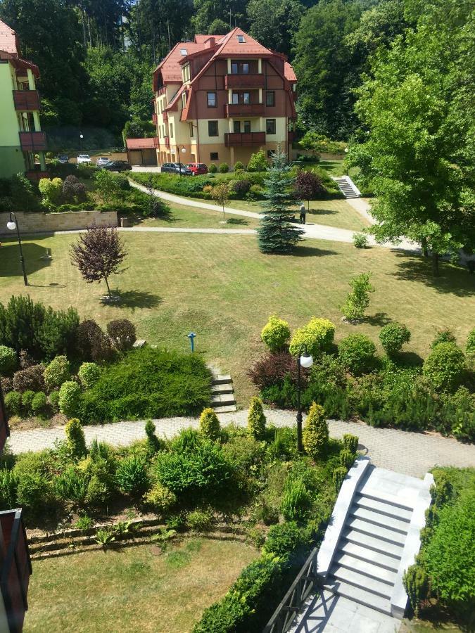 Ferienwohnung Apartament Parkowa Polana Z Ogrodem Bad Altheide Exterior foto